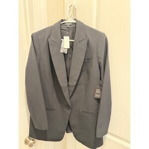 Express Editor size large 1 button women's dress business blazer jacket